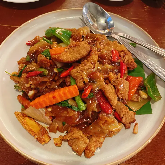 醉酒佬辣炒豬肉碎肥粉