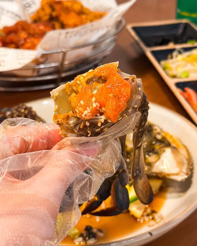 醬油蟹飯