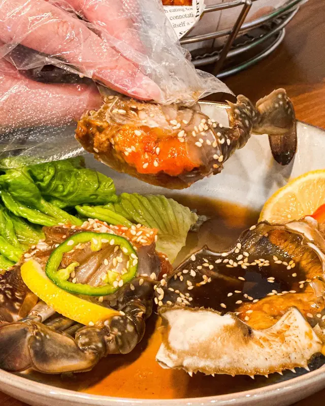 醬油蟹飯