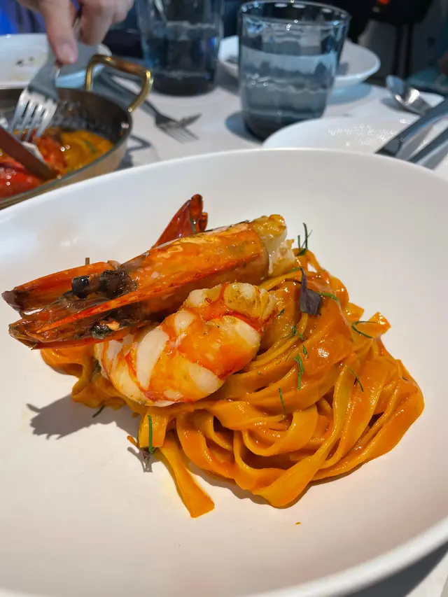 King Prawn Tagliatelle tomato