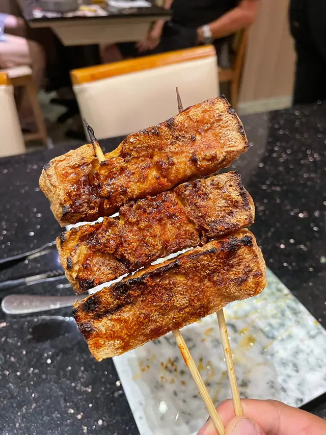 串燒豆腐