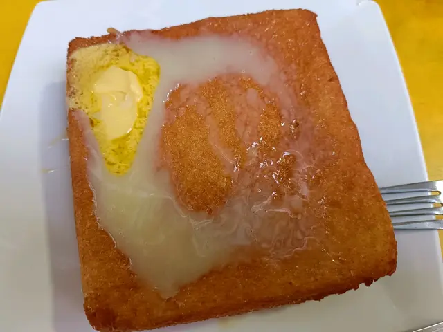 沙爹牛肉西多士