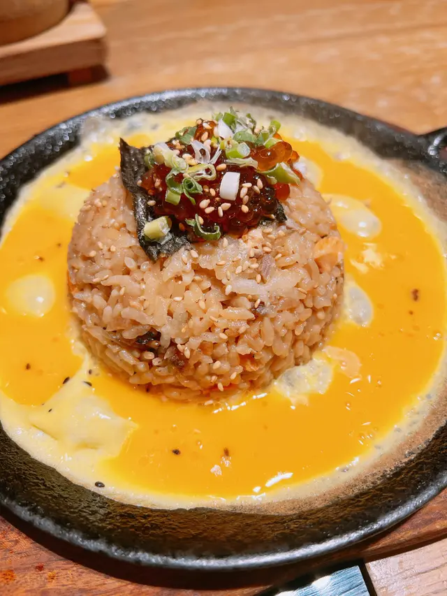 三文魚親子鹽昆布炒飯