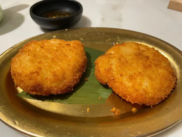 彈彈蝦餅