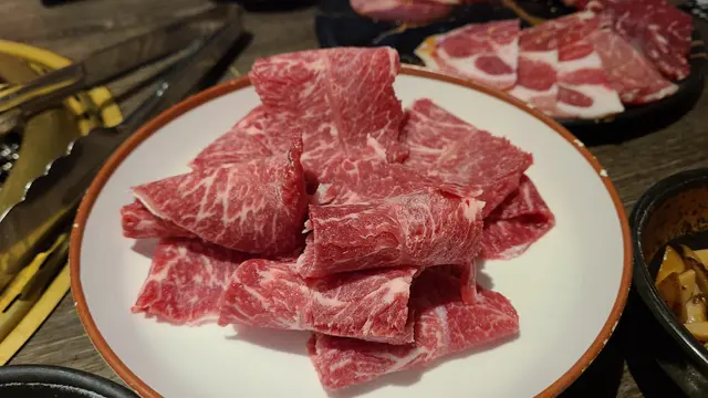 薄燒牛肉山