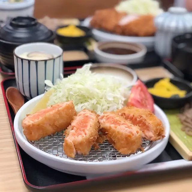 吉列三文魚柳定食