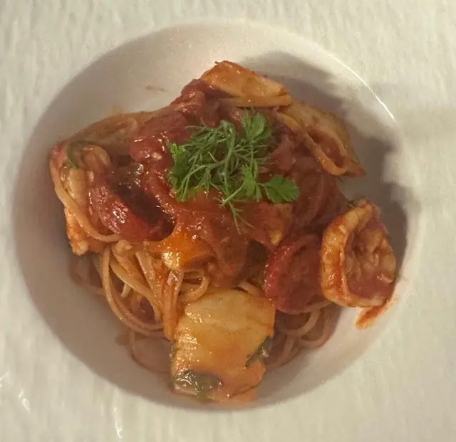 意粉有咬感,個汁好入味