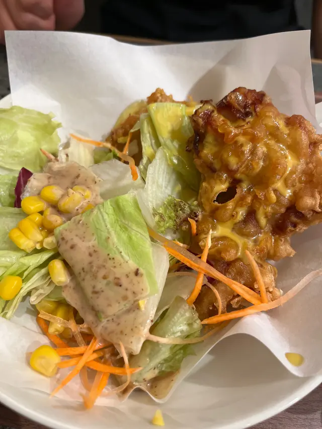 日式炸雞肉定食