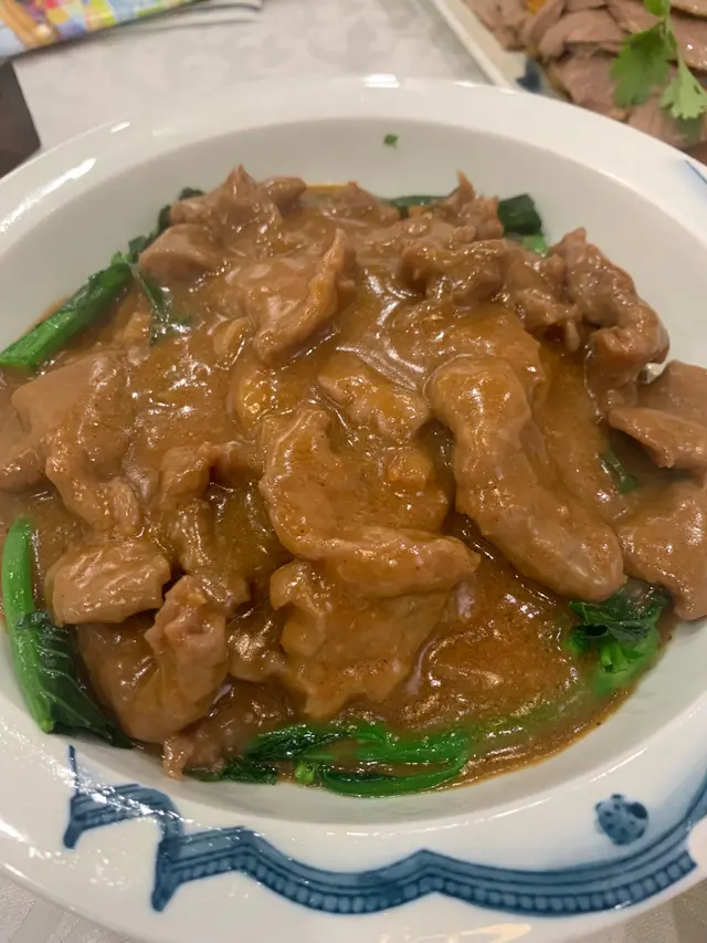 沙爹牛肉炒粿條