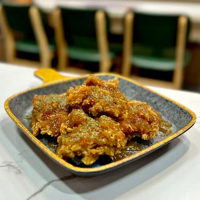 蒜香蜜糖炸雞
