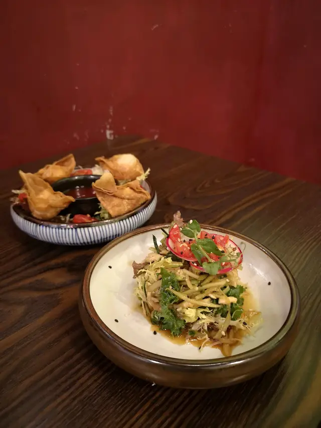 八珍甜醋雞絲沙律