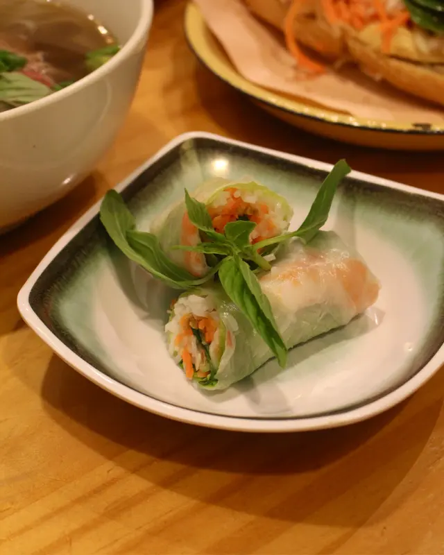 鮮蝦扎肉米紙卷