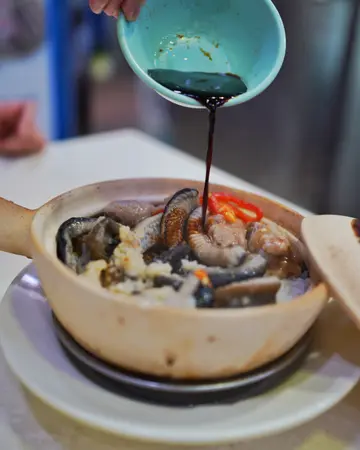 白鳝排骨煲仔饭