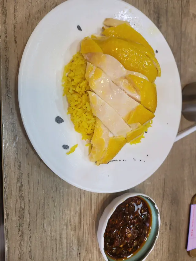 去骨口水雞飯（中）