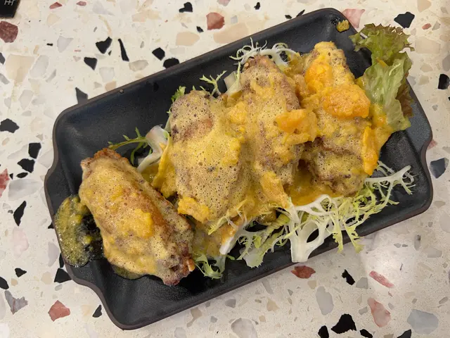 黃金咸蛋雞翼