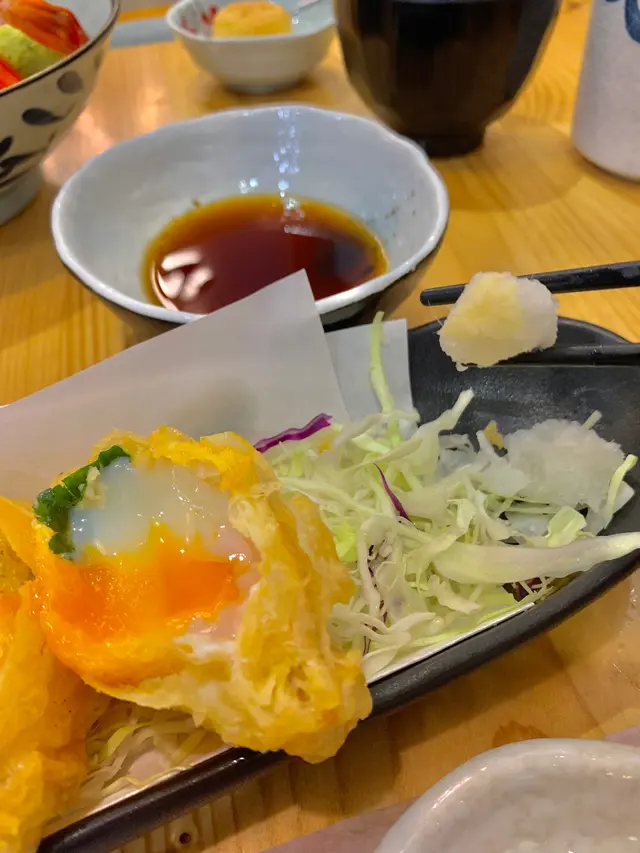 溫泉蛋天婦羅