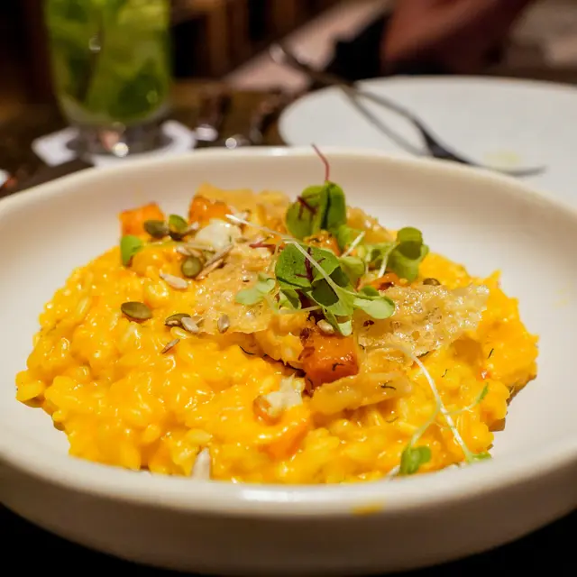 蟹鉗肉蟹黃南瓜意大利飯