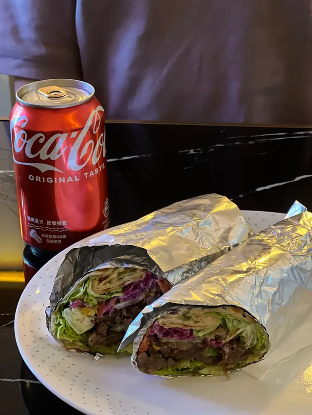 Beef  Doner  Roll  combo