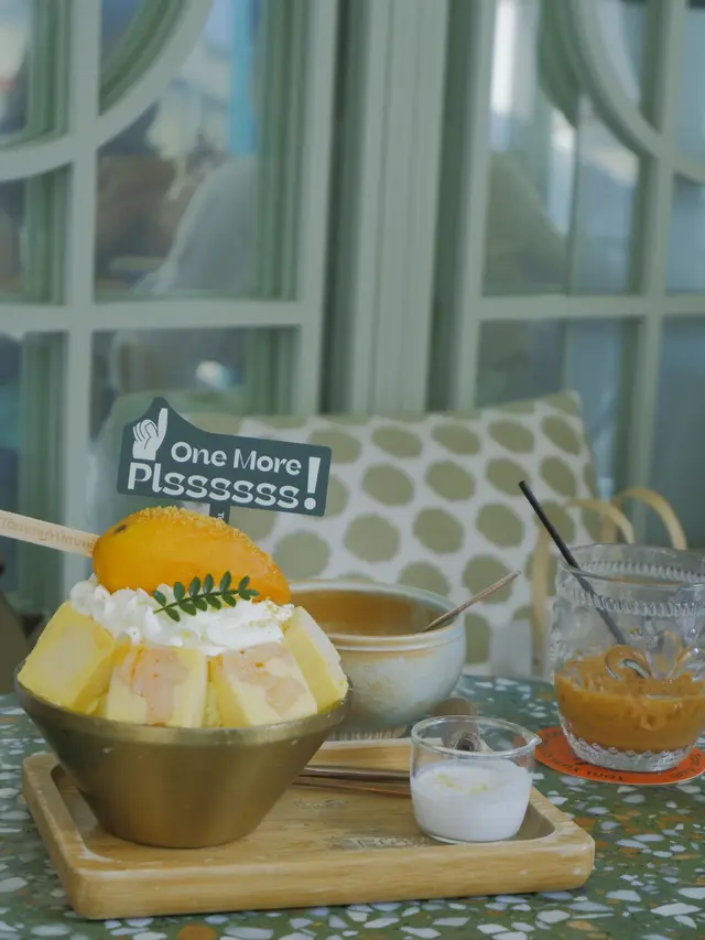 芒果乳酪疊疊冰