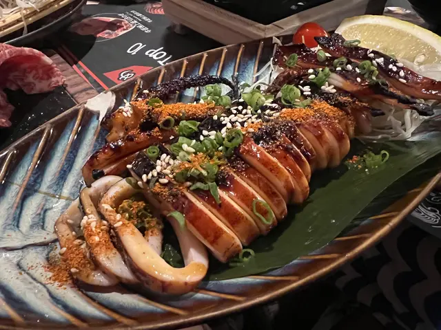 燒原隻日本魷魚