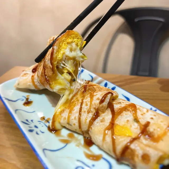 玉米起司蛋捲餅