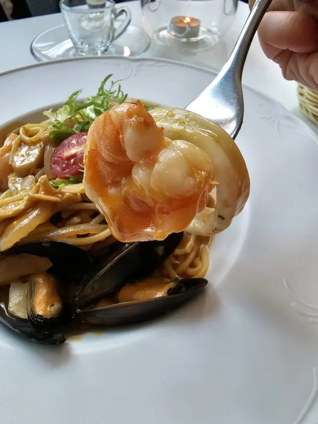 龍蝦汁海鮮意大利粉