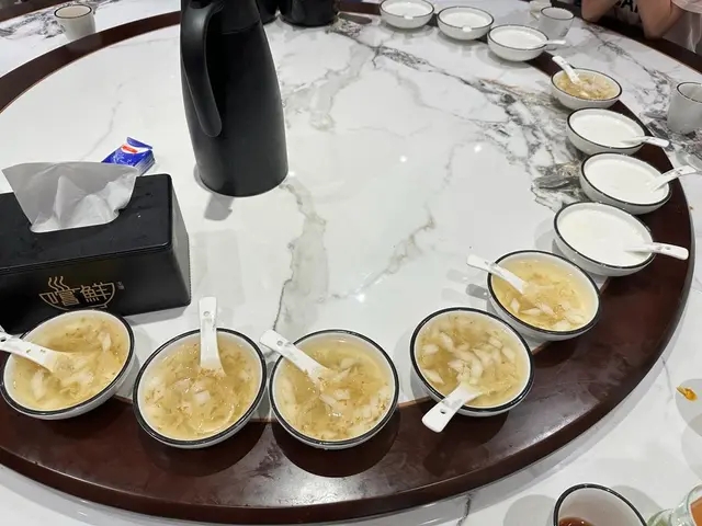 雪耳淮山桂花糖水