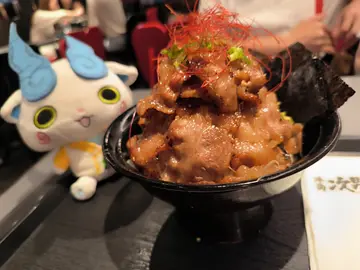 牛角炊男坊牛丼（草飼牛腹腩）