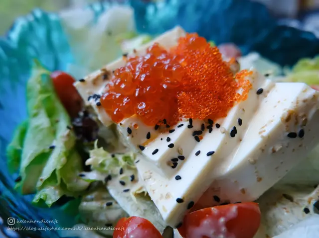 日式麻醬豆腐沙律