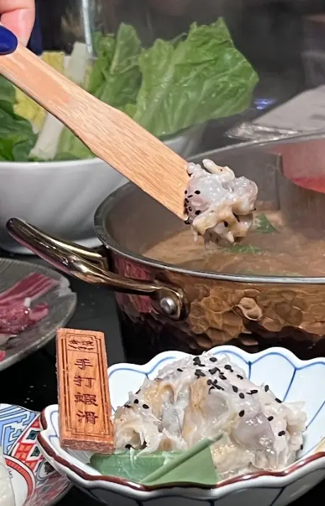 手打蝦滑