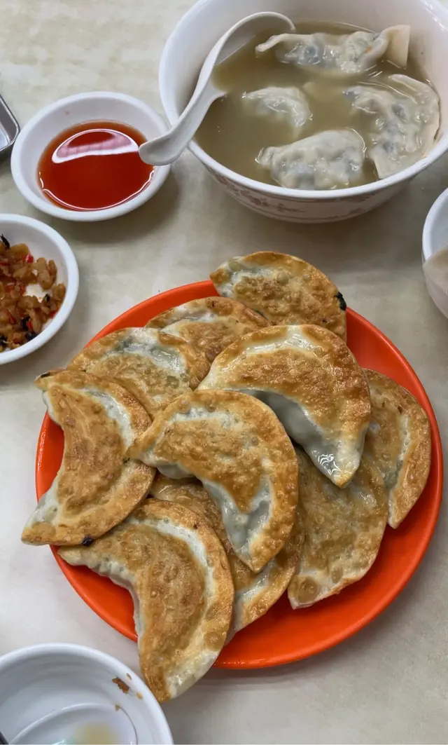 韭菜煎餃