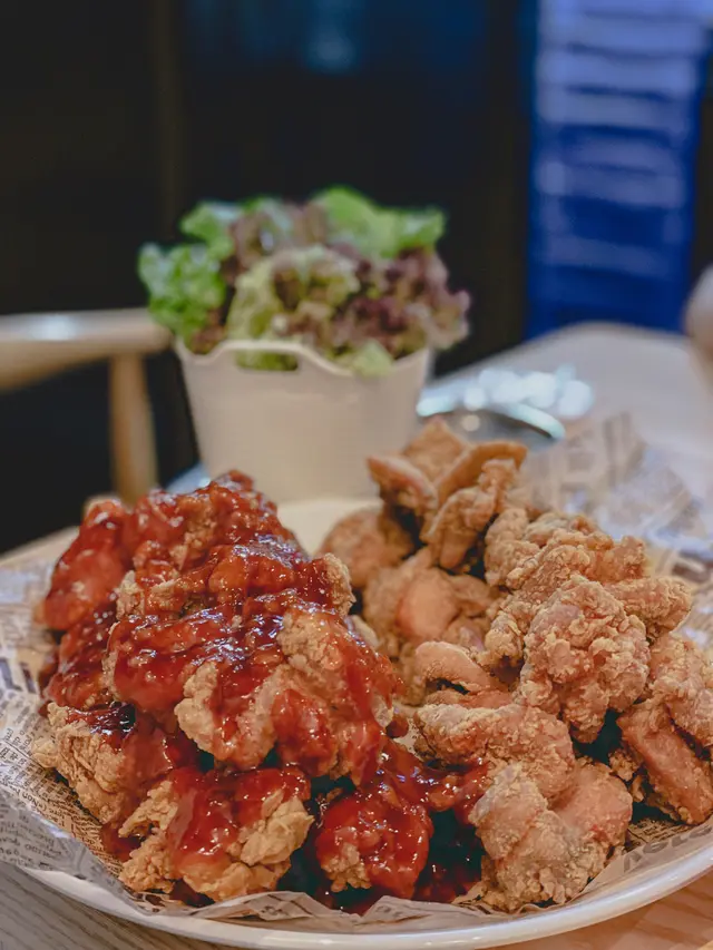 炸雞二重奏(經典原味+特色甜辣)