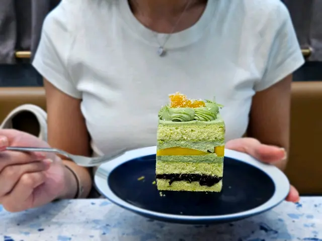 班蘭芒果紫米蛋糕