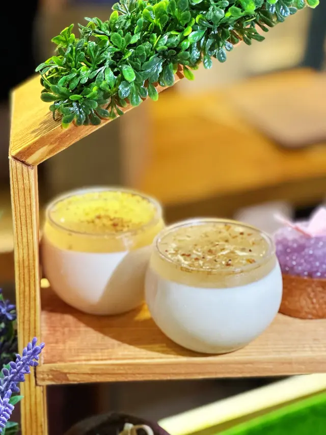 桂花茉莉花奶凍