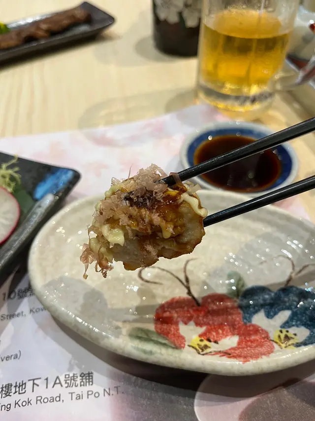 大阪風免治墨魚串