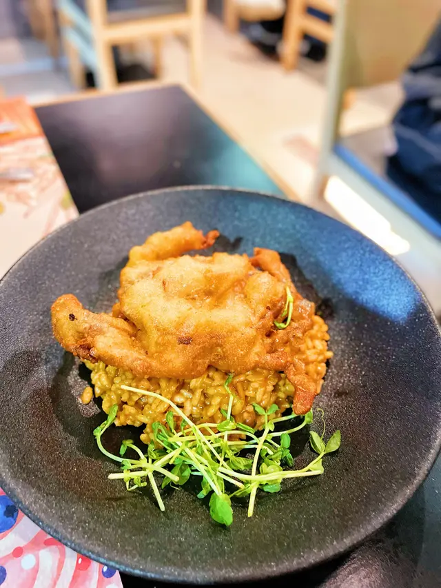 海龍皇脆蟹意大利飯