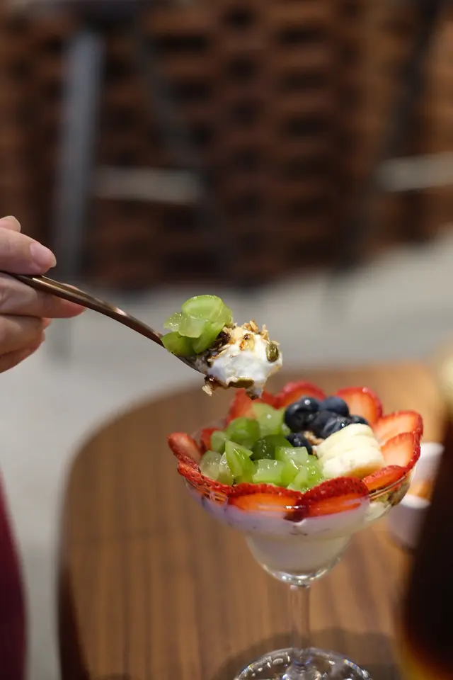Greek yogurt bowl