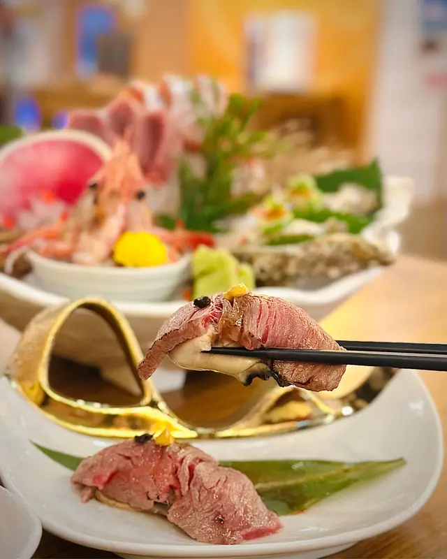 牡蠣和牛