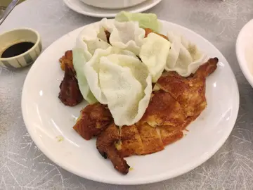 脆皮童子鸡