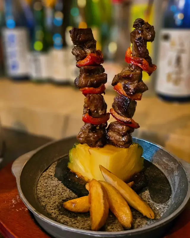 心之火焰鐵板牛柳串