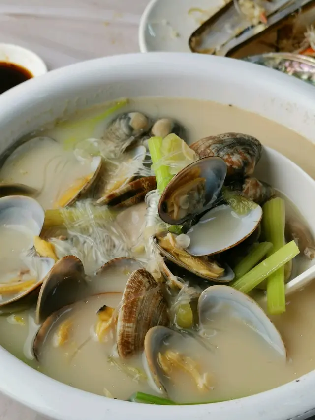 漁翁蜆湯 
