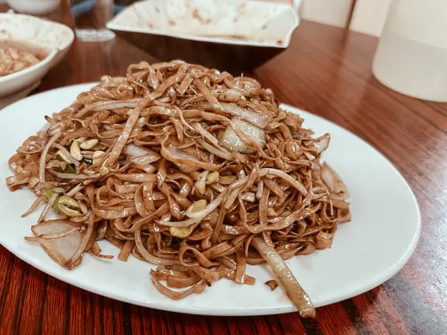 油渣豉油王炒麵
