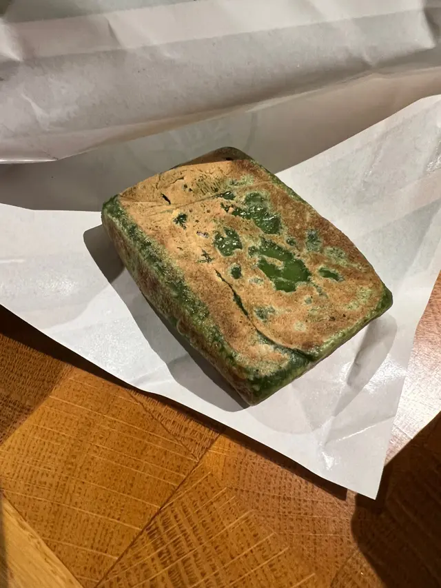 抹茶忌廉芝士壓餅