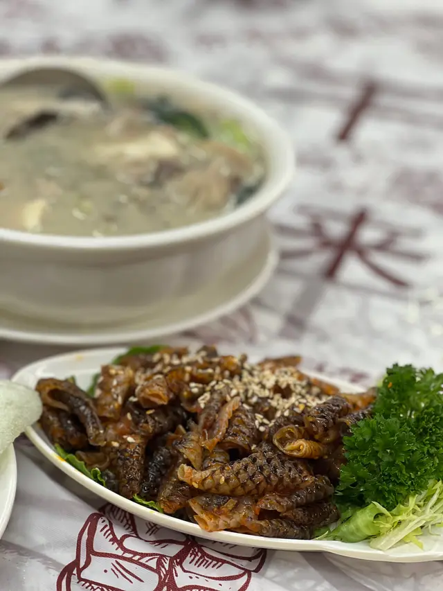 香辣新鮮魚皮