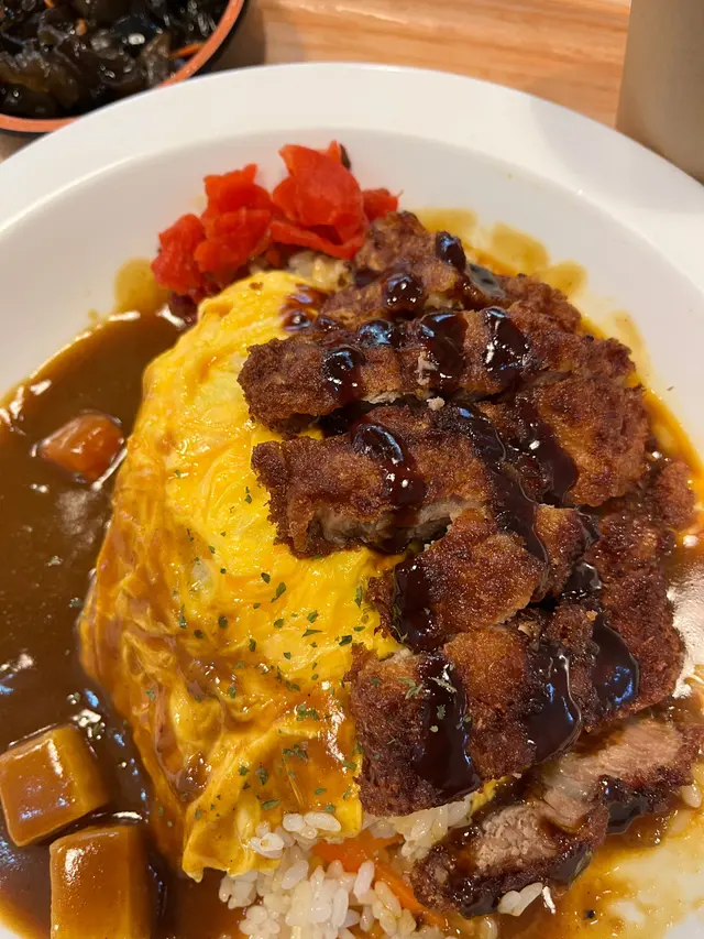 咖喱吉列豬扒飯