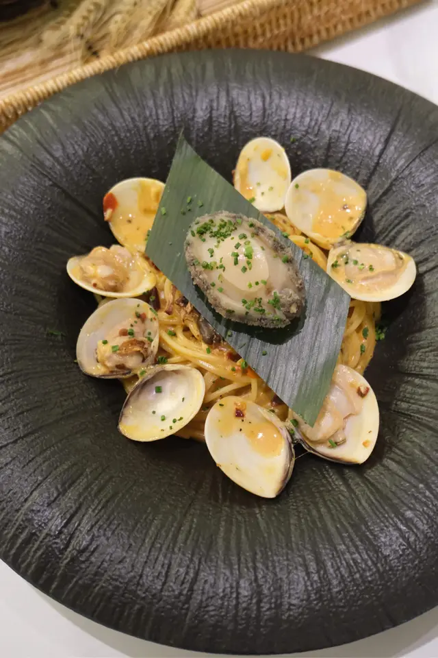 凍清酒味淋鮑魚|鮮蜆|麻辣忌廉意粉