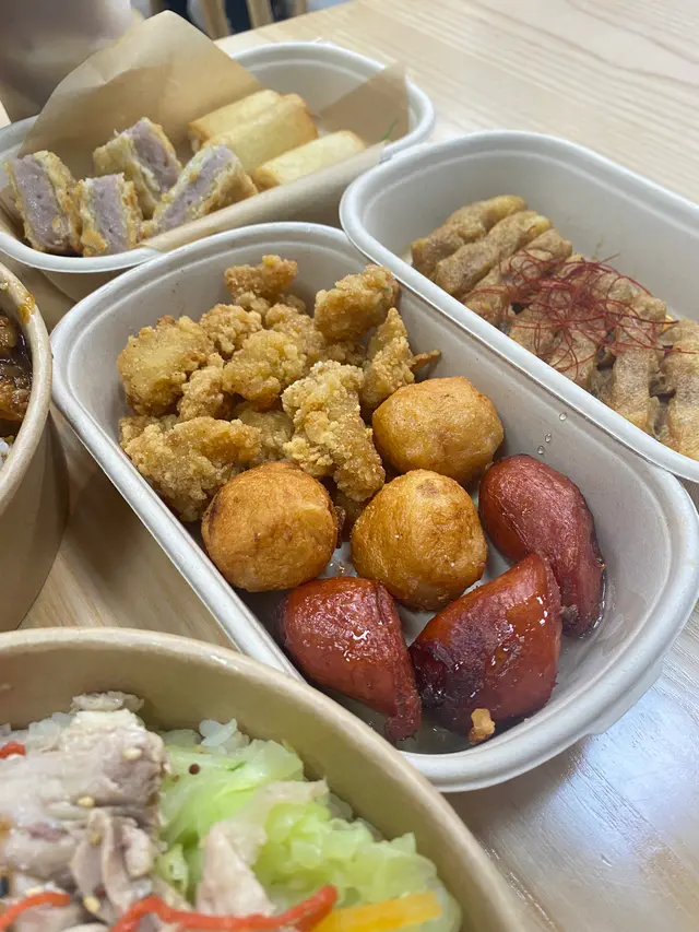 台北夜市小食拼盤