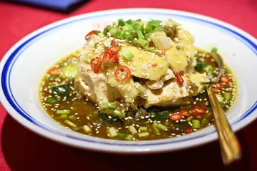 椒麻雞