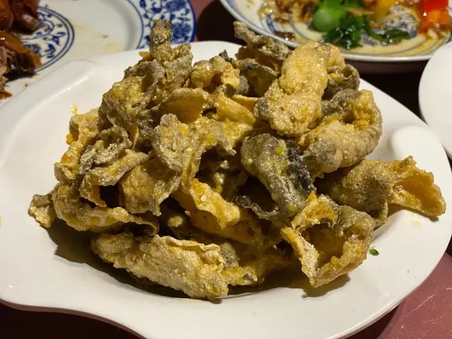 金沙脆魚皮