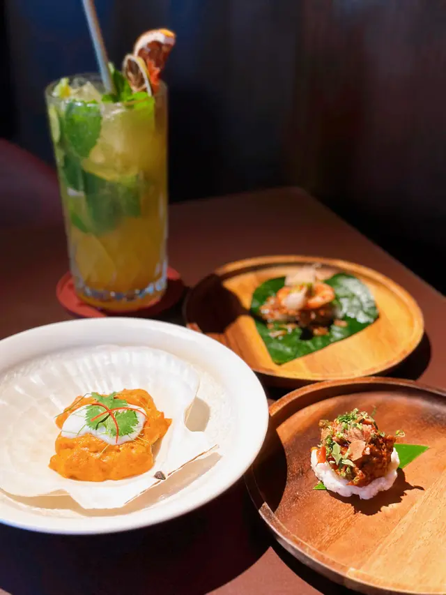 蒸紅咖喱帆立貝